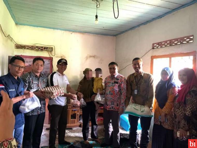 Program Orang Tua Asuh Pengentasan Stunting, Dinas Kominfo Kunjungi Keluarga Binaan