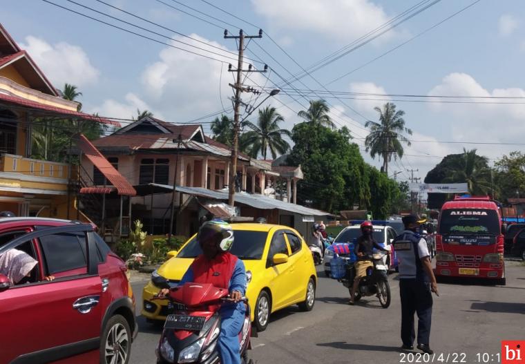 PSBB Hari Pertama di Pasbar Masih Belum Optimal