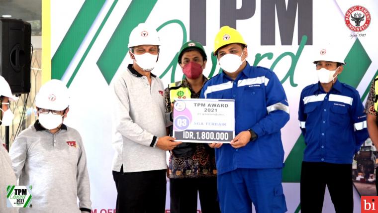 PT Semen Padang Kembali Laksanakan TPM Award Quartal III Tahun 2021