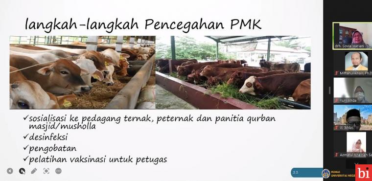 Pusat Kajian Halal UNP Mengadakan Seminar Pemilihan Hewan dan Pelaksanaan Qurban yang Aman