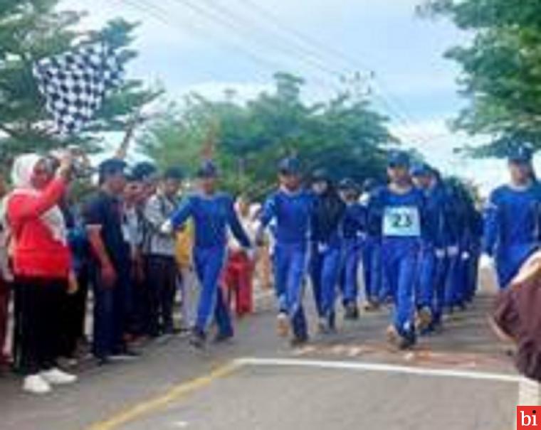 Puskesmas Pasar Kuok Ditunjuk Sebagai Panitia Kegiatan Lomba Gerak Jalan antar Sekolah di...