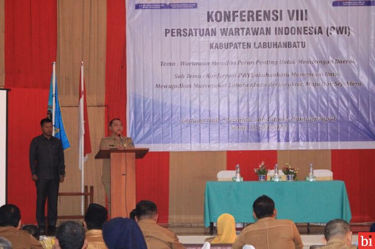 PWI Labuhanbatu Diharapkan Menjadi Kontrol Sosial Bagi Pemerintah