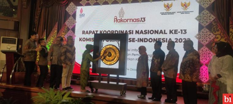 Rakornas 13 Komisi Informasi se Indonesia Dibuka