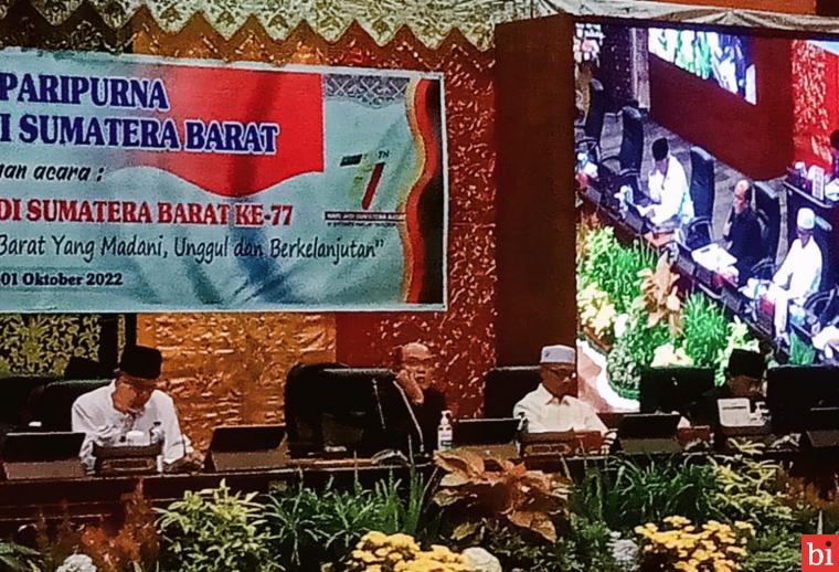 Ranperda APBD-P Tahun 2022 Disahkan