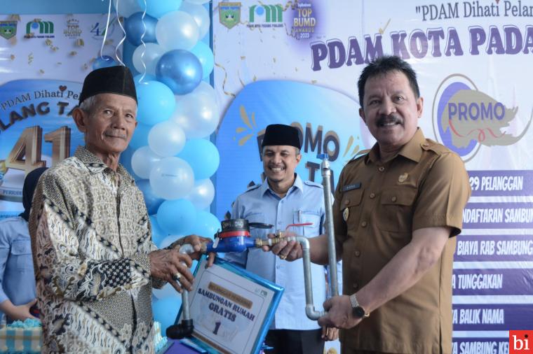 Rayakan HUT, PDAM Luncurkan Baca Meter Mandiri dan Berikan 29 SR Gratis