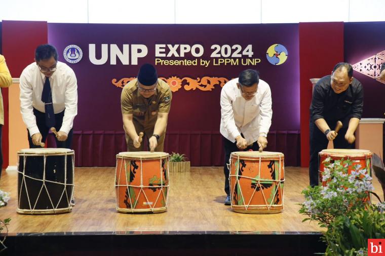 Resmi Dibuka, UNP EXPO 2024 Tampilkan 1039 Hasil Riset dan Pengabdian