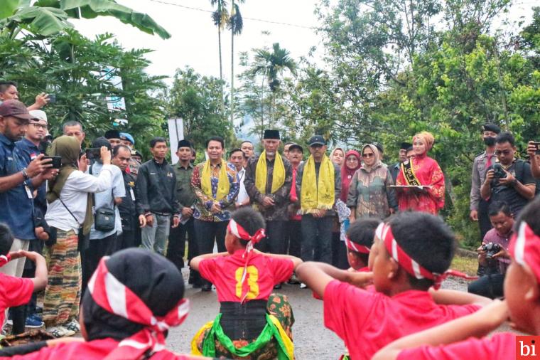 Resmikan Rumah Produksi Pertanian Kopi, Gubernur Sumbar Dukung Hilirisasi Kopi Wonorejo...