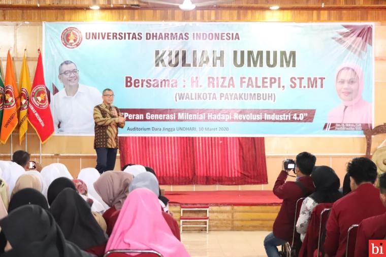 Riza Falepi Beri Kuliah Umum di Undhari