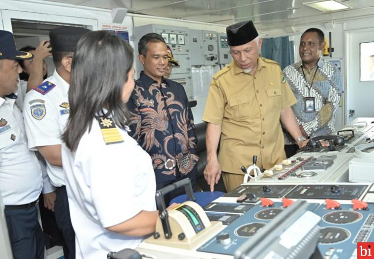 Rute Padang ke Mentawai Kini Bisa Tiap Hari, Gubernur Mahyeldi Resmikan KMP Wira Sameiri