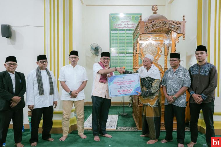 Safari Ramadan, Ketua DPRD Sumbar : Meramaikan Masjid Membentengi Generasi Muda dari Pekat