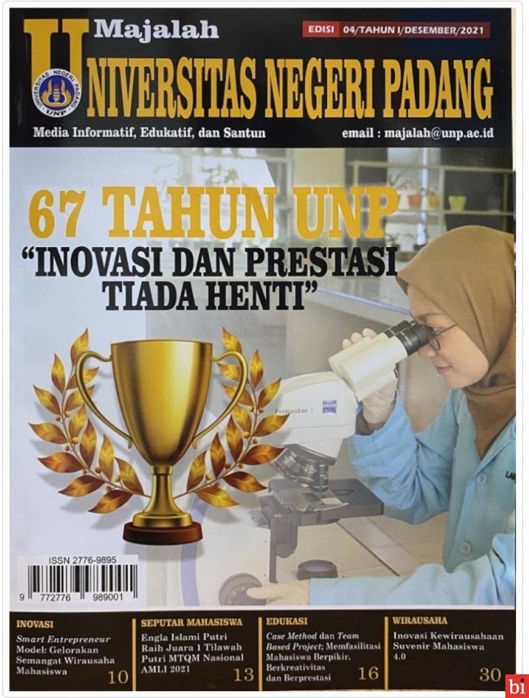 Satu Tahun Berjalan, Majalah Universitas Negeri Padang Terus Berbenah Diri