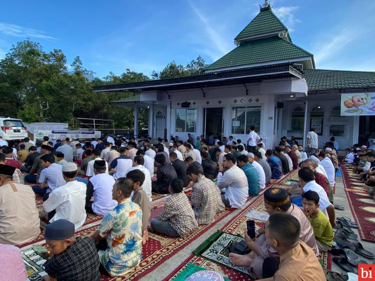 Sebagian Masjid di Padang Panjang Gelar Salat Id