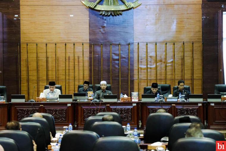 Sejumlah Catatan  Penting DPRD Sumbar terhadap LKPJ Gubernur Tahun 2022