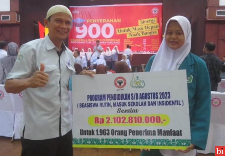 Selama Tahun 2023, UPZ Baznas Semen Padang Salurkan Zakat Karyawan Rp7,1 M