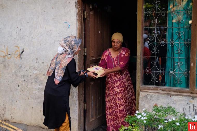 Semen Padang Buka Bersama Warga Kurang Mampu  di Koto Tingga Dalam