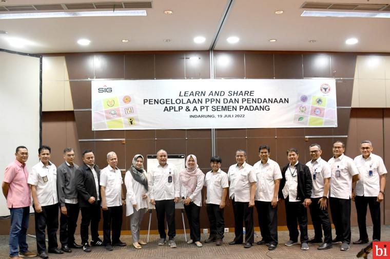 Semen Padang Gelar Learn and Share Perpajakan dan Permodalan