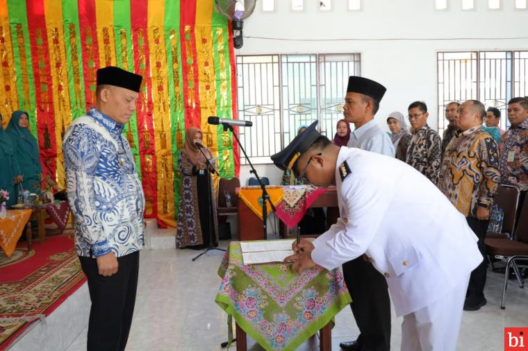 Sertijab Camat di Dua Kecamatan Dihadiri Wakil Bupati Sabar AS