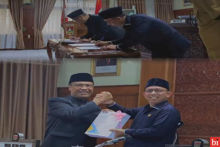 Setelah Melalui Pembahasan Yang Alot, KUA PPAS Perubahan 2024 Bukittinggi di Sepakati