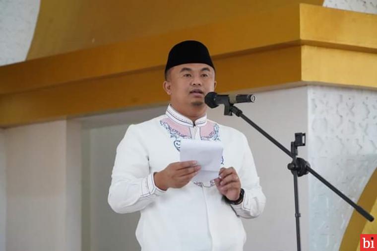 Shalat Idul Adha 1445 H di Masjid Agung Dharmasraya Diikuti Ribuan Jamaah