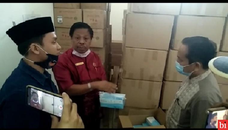 Sidak Gudang Farmasi, Ketua DPRD Pasbar Kecewa Temukan APD Belum Disalurkan