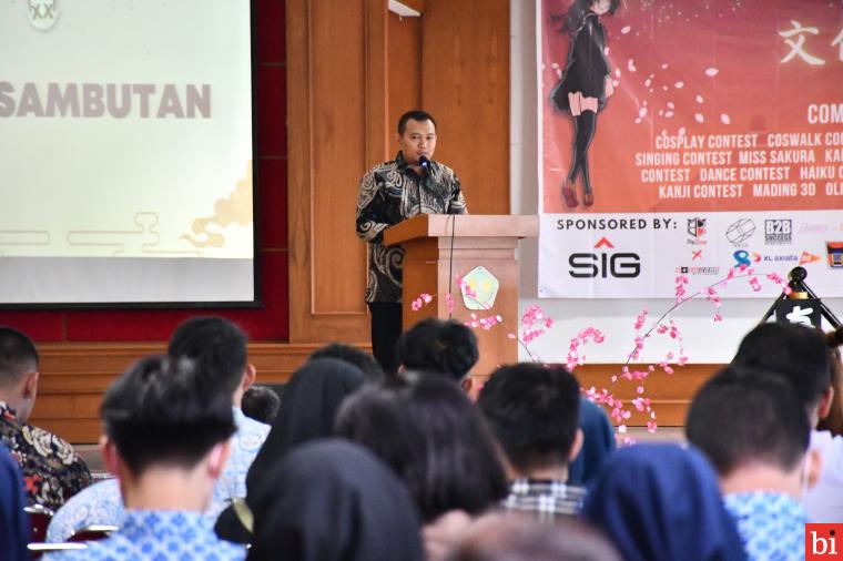 SIG Dukung Festival Bunkasai ke-20 Sastra Jepang UBH