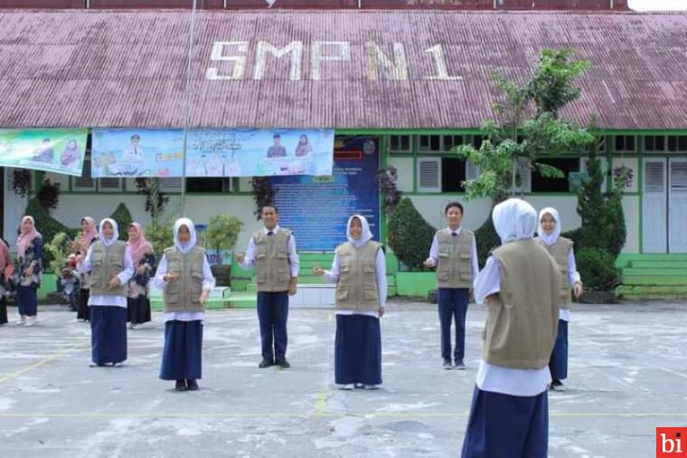 SMP N 1 Ikuti Verifikasi Lapangan Lomba PJAS Tingkat Nasional