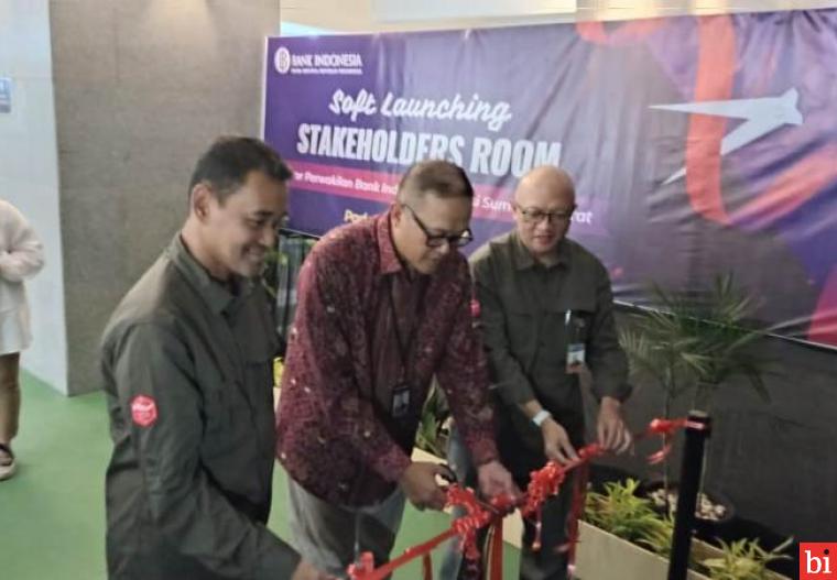 Soft Launching Stakeholder Room, Kepala BI Sumbar Endang Kurnia: Untuk Permudah Mitra...