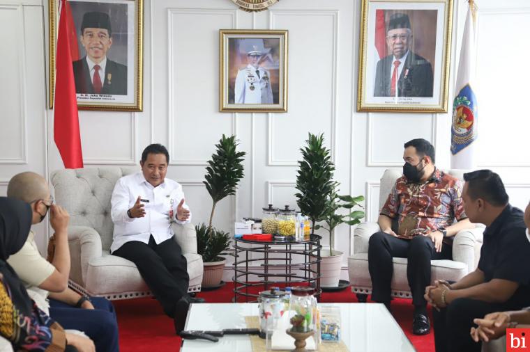 Songsong Pemilu Serentak 2024, Wako Fadly Amran dan Forkopimda Temui Dirjen Polpum...