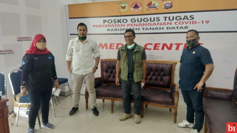 Standar Protokol Penyebaran Informasi Covid-19 Tanah Datar Patut Dicontoh