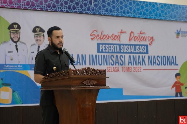 Sukseskan BIAN, Wako Fadly Amran Berharap Sekolah Bermitra dengan Dinkes