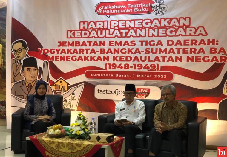 Sumbar-DIY Tonggak Penting Pertahankan Kedaulatan RI