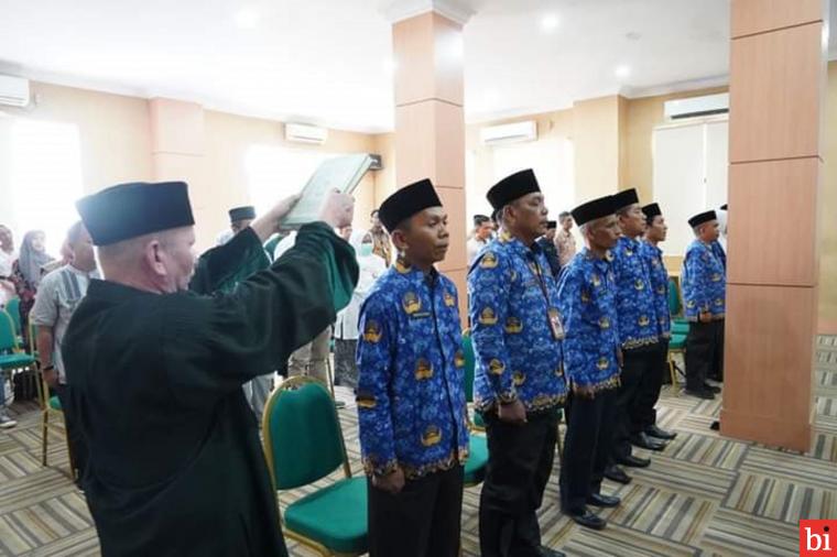 Sutan Riska Lantik Sejumlah Pejabat di Lingkungan Pemkab Dharmasraya, Martin Efendi Jadi...