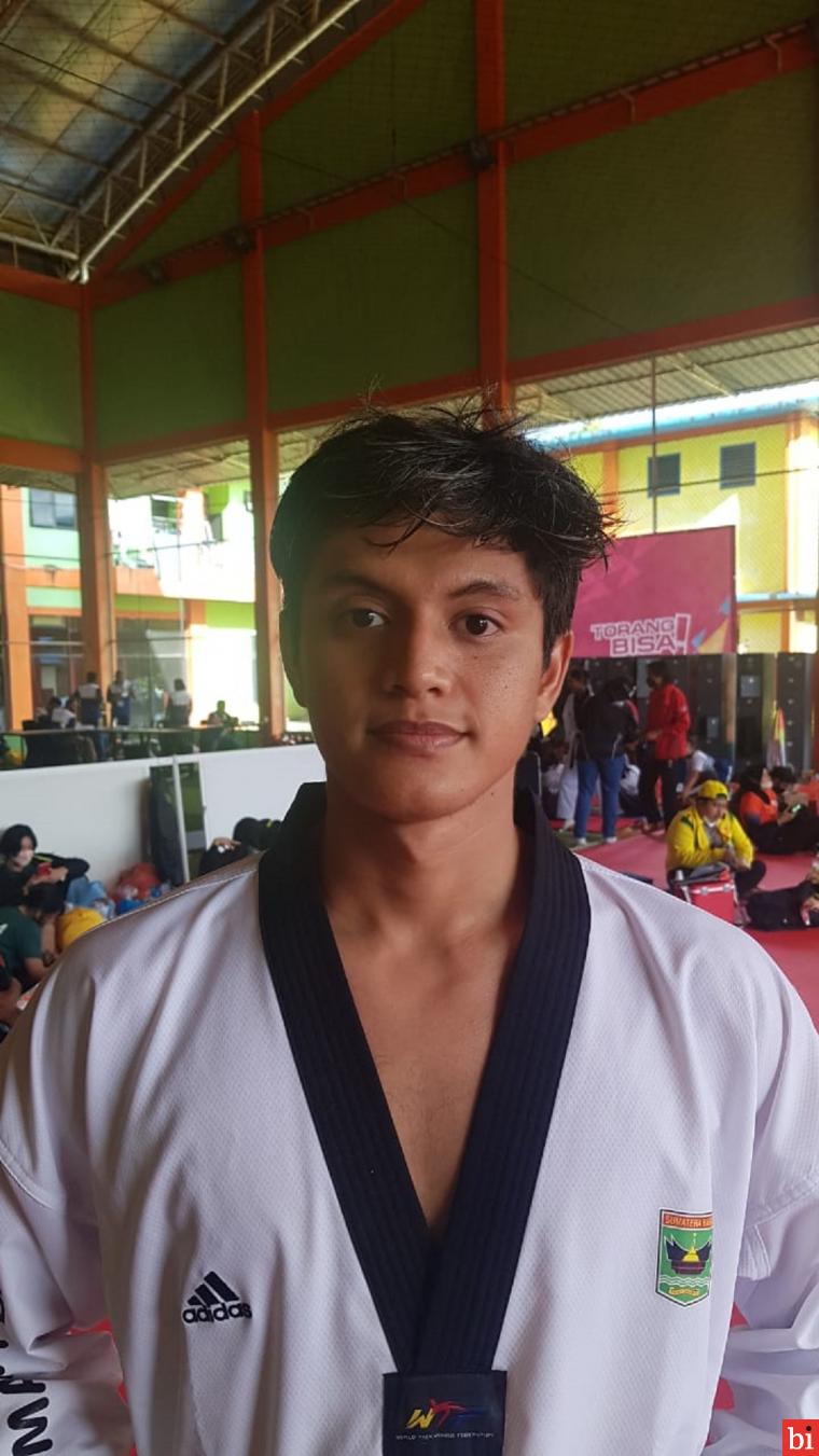 Taekwondoin Bimantara Subrata Sumbang Medali untuk Sumbar