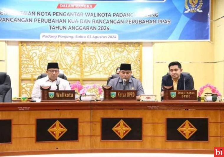 Tahun 2024 Tahun Pertama Pelaksanaan Rencana Pembangunan RPD Kota Padang Panjang tahun...