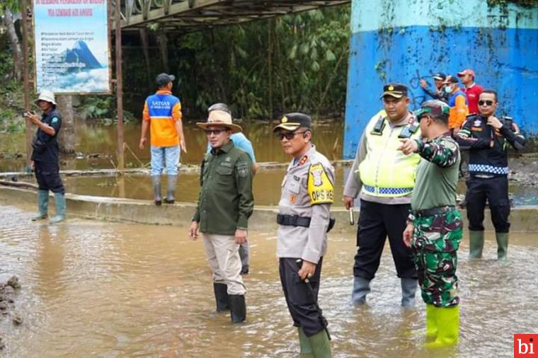 Tanah Datar Dikepung Banjir, Pemkab Dirikan Posko Tanggap Darurat