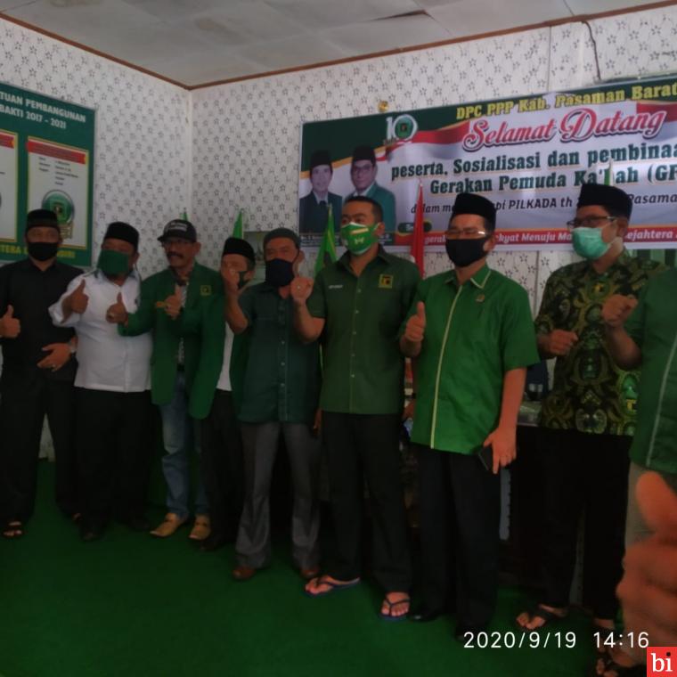 Temu Ramah dengan Calon Wakil Gubernur Audy Joinaldy, DPC PPP Bahas Pemenangan