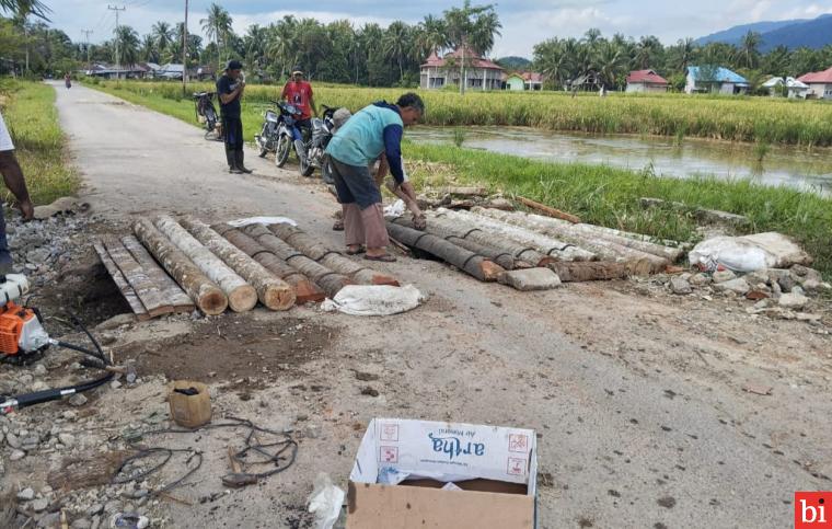 Terkait Berita Fasilitas Umum Banyak Rusak,  Dinas PU dan KSDA Pasaman Beri Penjelasan