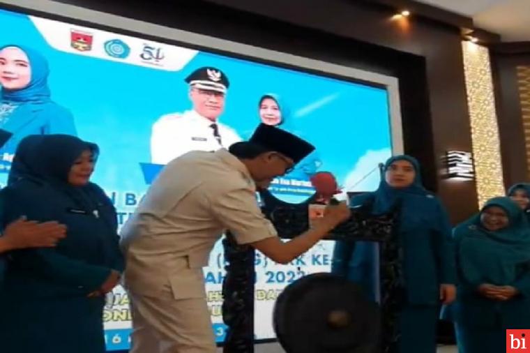 Tim Penggerak PKK Kota Bukittinggi Launcing Web dan Aplikasi Great Dasawisma