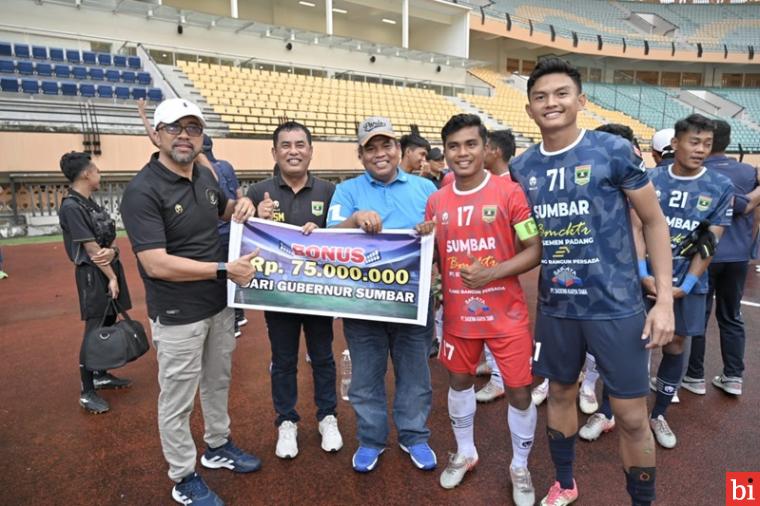 Tim Sepakbola Sumbar Melaju ke Final Porwil XI dan Segel Tiket Lolos Otomatis ke PON XXI,...