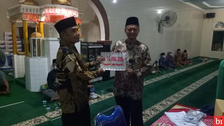 Tim XIII Safari Ramadan Dharmasraya Kunjungi Masjid Jami' Nagari Siguntur