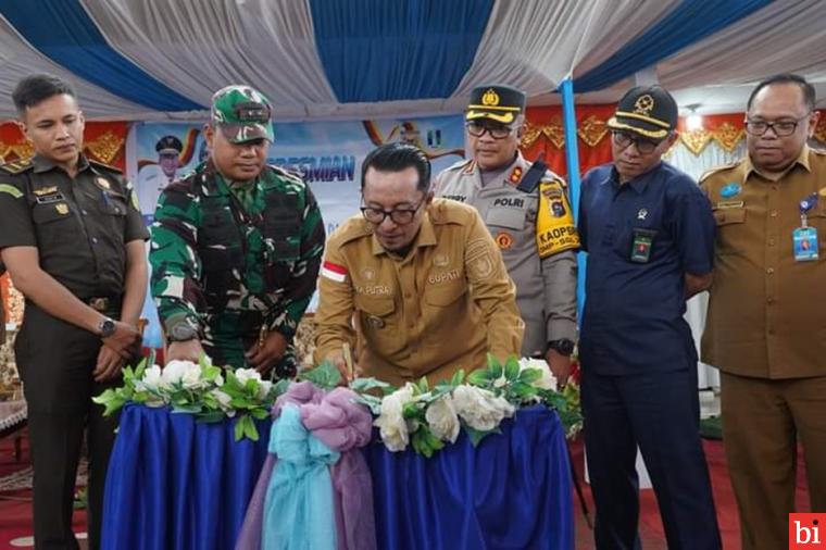 Tingkatkan Faskes RSUD M. Ali Hanafiah, Bupati Eka Putra Resmikan Gedung Neurologi Dan...