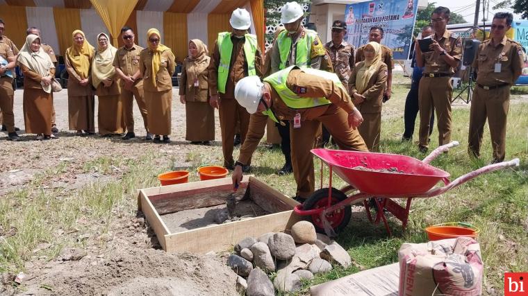 Tingkatkan Literasi, Kota Padang Mulai Pembangunan Gedung Perpustakaan Baru