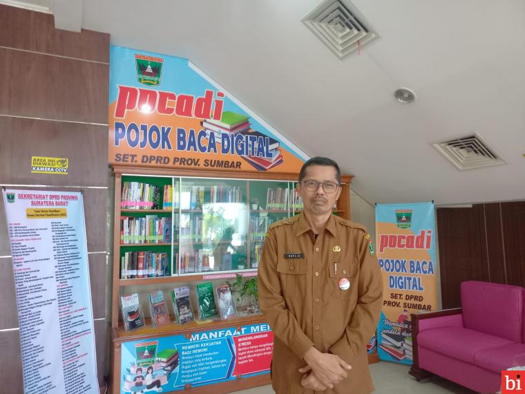 Tingkatkan Minat Baca Masyarakat, Sekretariat DPRD Sumbar Sediakan Pocadi