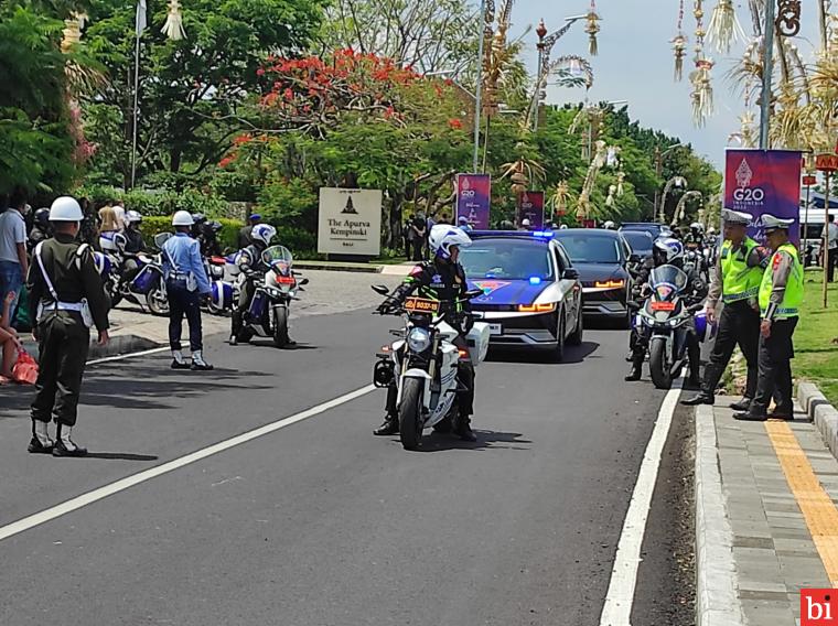 TNI-Polri Gelar Geladi Pengamanan Tamu VVIP KTT G20 di Bali
