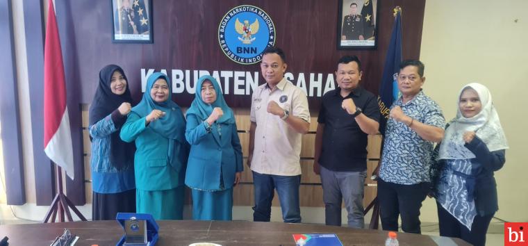 TP PKK Kabupaten Asahan dan BNNK Asahan Tanda Tangani Nota Kesepahaman