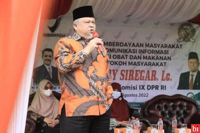 UHa dan H. Anshory Siregar Gelar Sosialisasi Pola Hidup Sehat