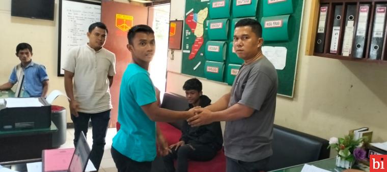 Unit Reskrim  Polsek Sungai Rumbai Kembali Lakukan Restorative Justice