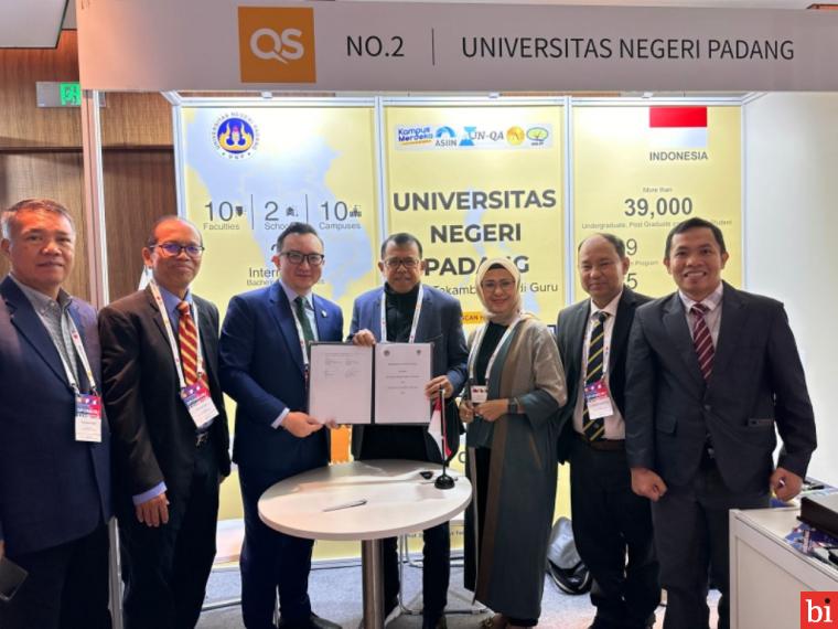 Dipimpin Rektor Prof Ganefri, UNP Goes Internastional QS China Summit 2024