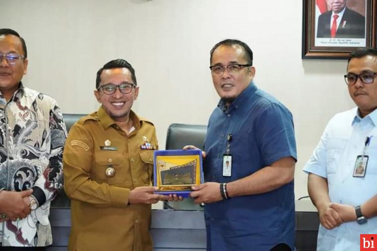 Upaya Tingkatkan PAD, Bupati Eka Putra Studi Komparatif Ke Pemko Medan