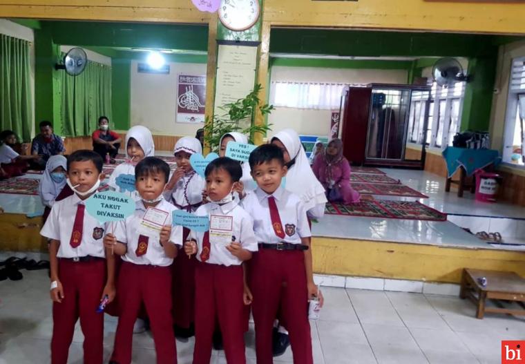 Vaksinasi Anak 6-11 Tahun Capai 2,3 Juta Dosis